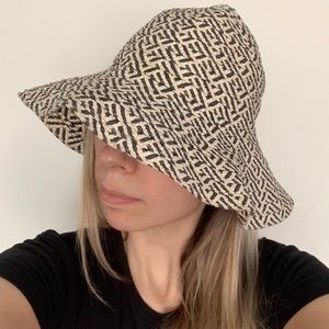 **3 for $20 item** Woven straw beach hat, one size fits all